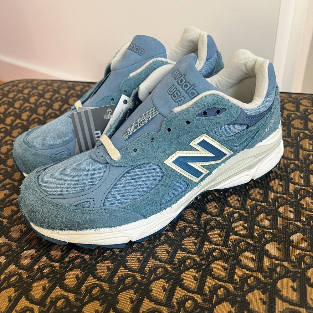 New Balance x Levi’s 990v3 Made in USA Mallard Blue Men’s Size 6.5, Women’s 8